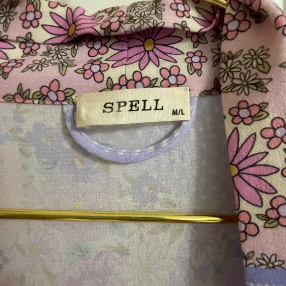Spell patchwork robe. M/L barely worn!!! - Picture 6 of 9